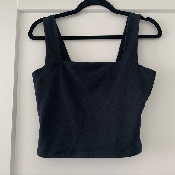 Abercrombie cropped square neck tank - Picture 1 of 2